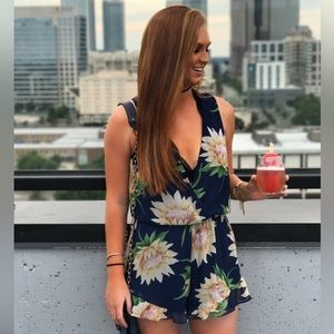 Show Me Your Mumu Floral Romper
